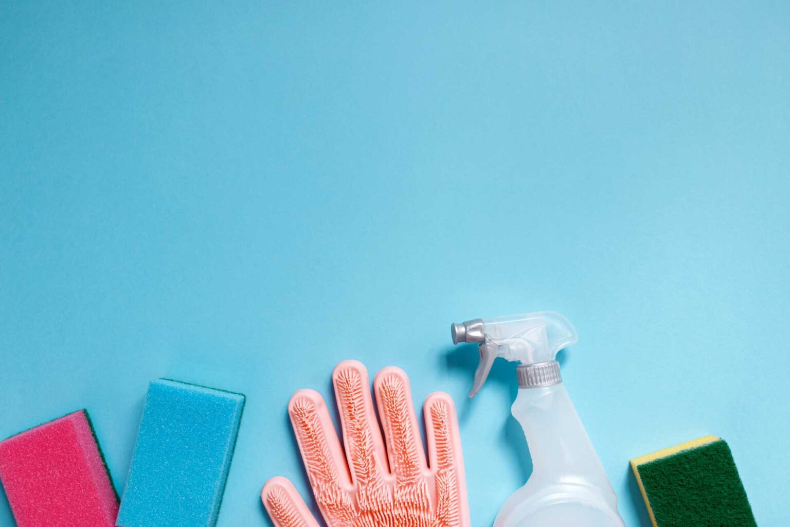 Cleaning supplies | Featured Image for the Commercial Cleaning Company Home Page of QCS Cleaning.